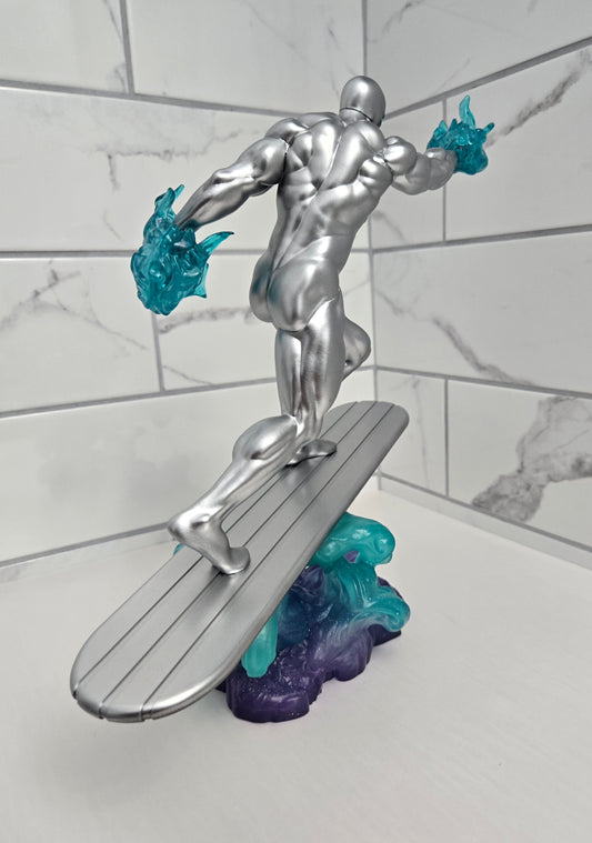 Silver Surfer PVC Diorama Statue 10" Marvel Comics