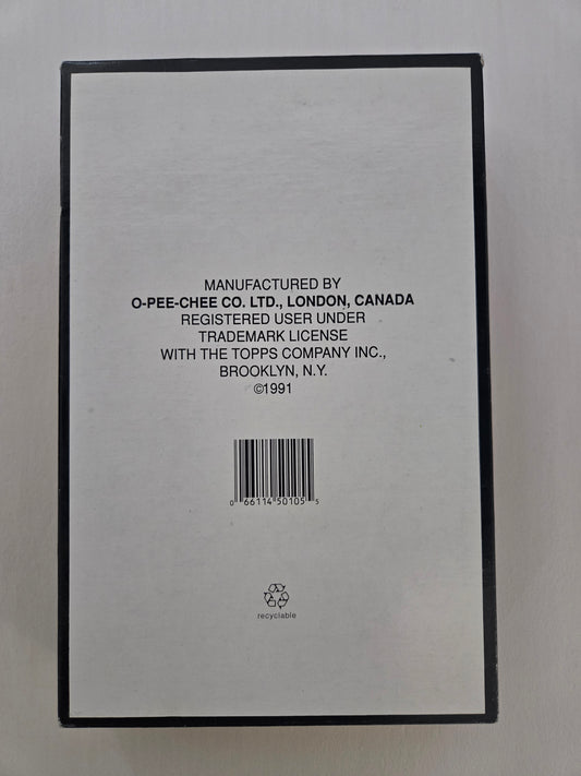 1990-91 O-PEE-CHEE Premier Hockey Box w/Packs Unopened