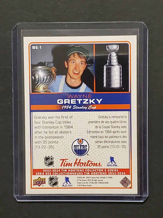 2023-24 UD Tim Hortons WAYNE GRETZKY WG-1