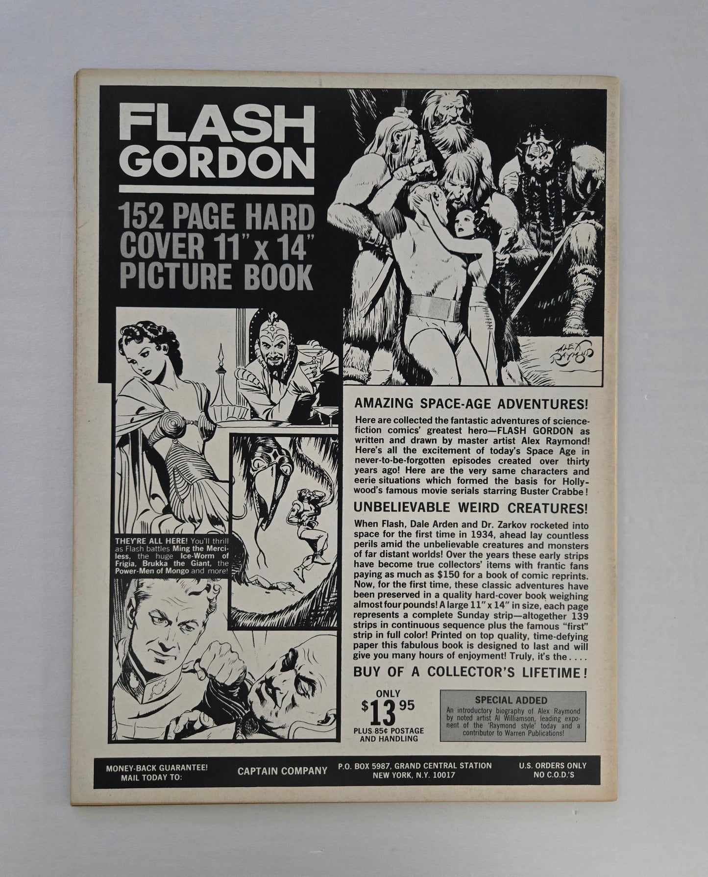 Vampirella # 3 (1970) Warren Magazine - Low Distribution