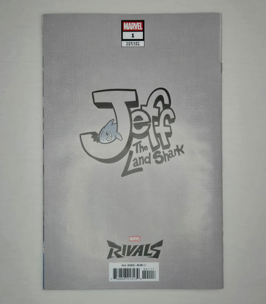 Jeff the Land Shark # 1 (2025) 1:100 Stanley Artgerm Lau Virgin Variant