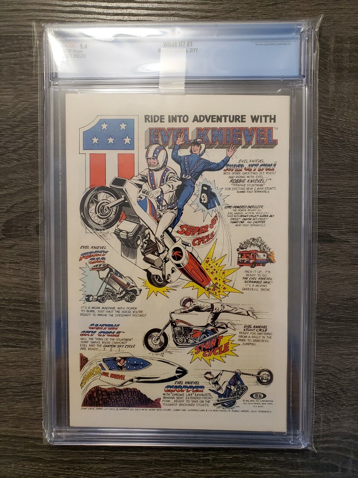 What If # 1 (1977) - CGC 9.4 White Pages - High Grade!