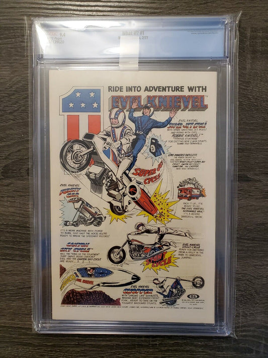 What If # 1 (1977) - CGC 9.4 White Pages - High Grade!