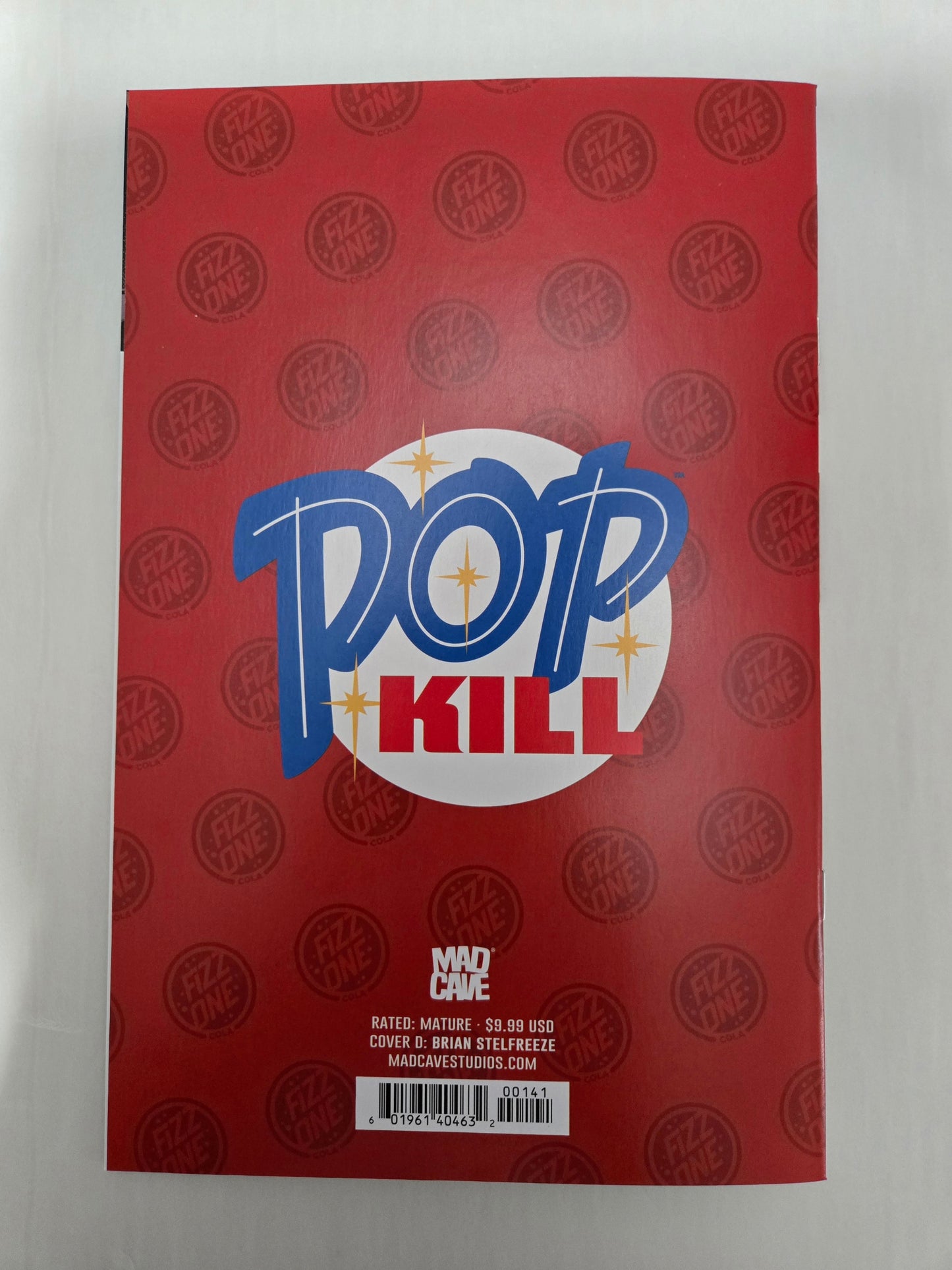 Pop Kill # 1 Cover D Brian Stelfreeze Explicit Variant