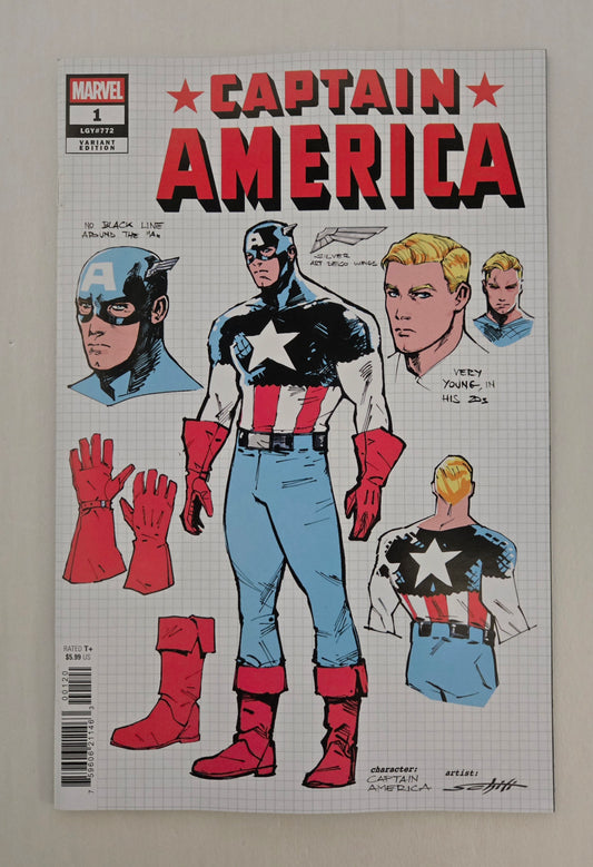 Captain America # 1 (Vol. 10) Cover N - 2025 Marvel