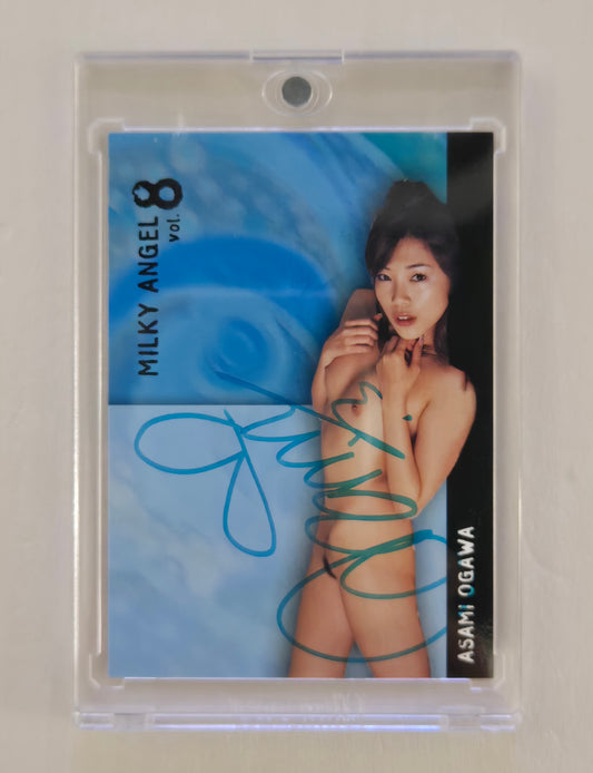 Asami Ogawa Autograph AT-5 (21/50)&nbsp;  2006 - Milky Angel Volume 8