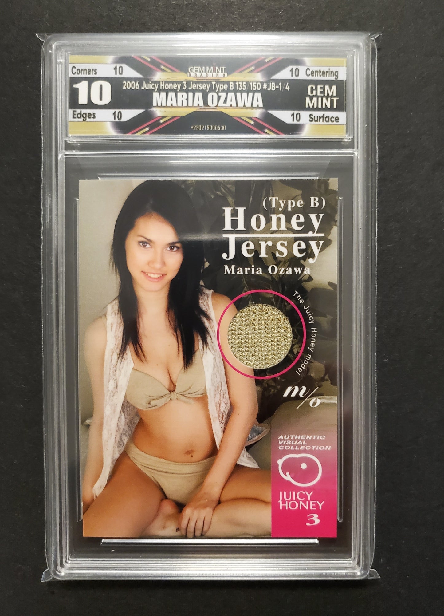 Maria Ozawa Juicy Honey Auto JB 1/4 (135/150) | Graded 10