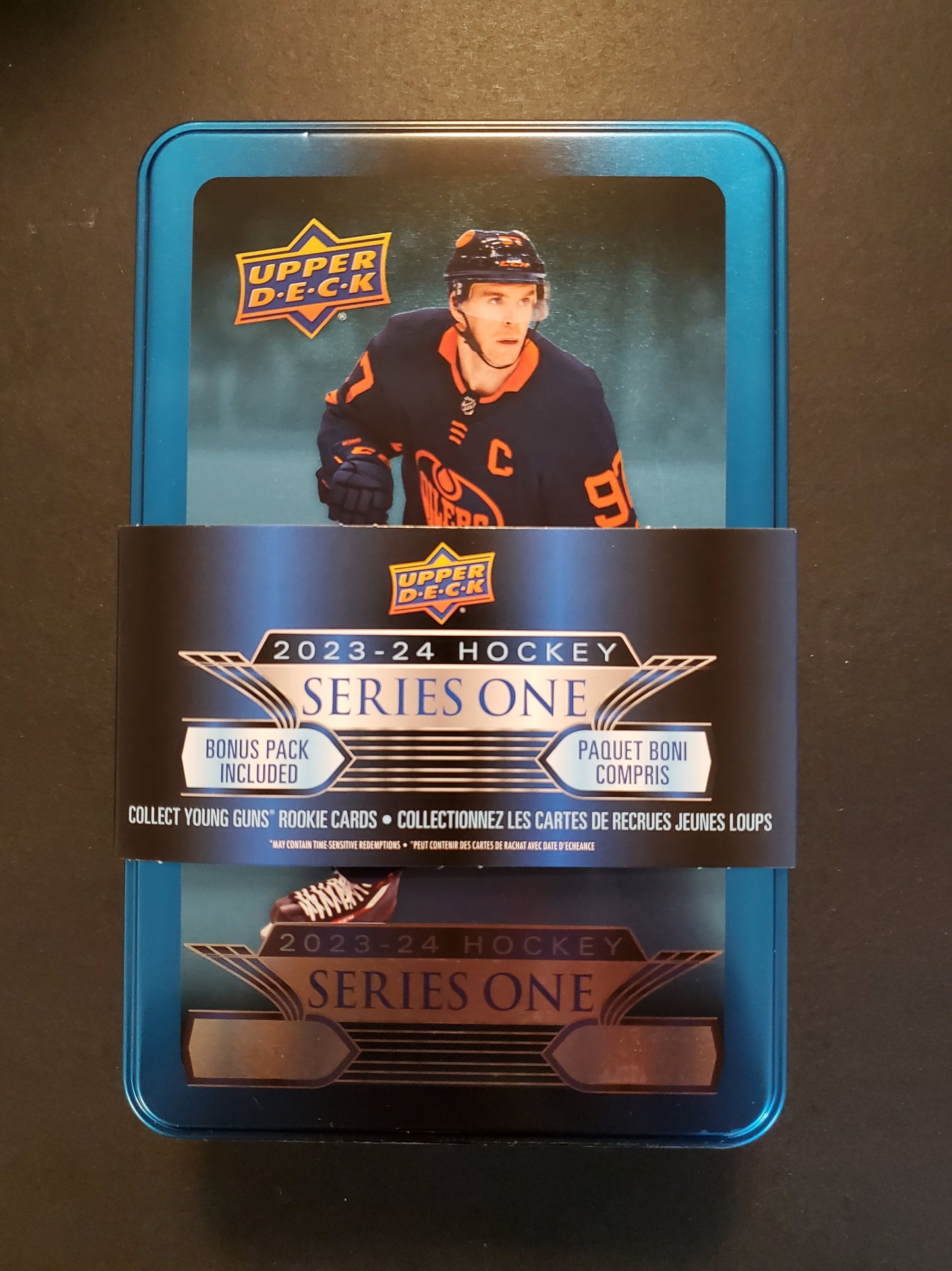2023-24 UD Upper Deck Series One Empty Tin Box
