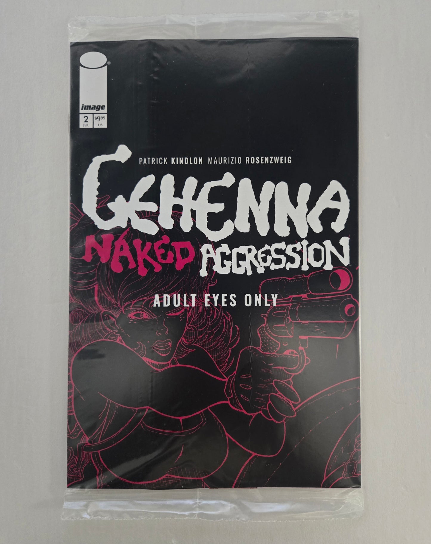 Gehenna Naked Aggression # 2 - Variant Nick Pitarra Polybagged Cover D (2025)