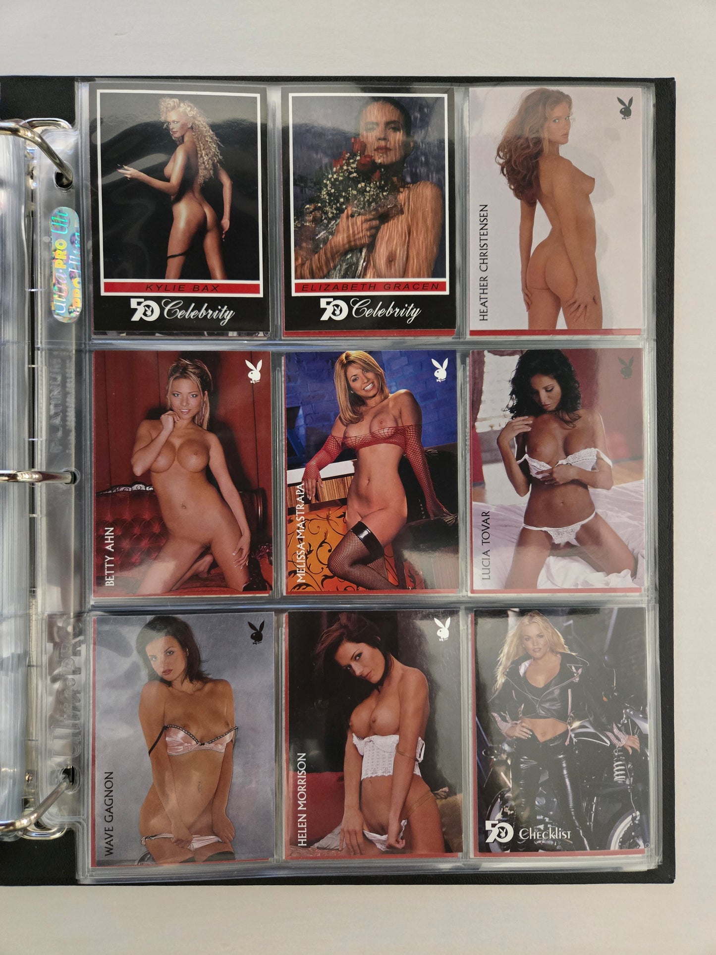 Playboy 50th Anniversary Factory Binder Set 2005 - Limited 114/125