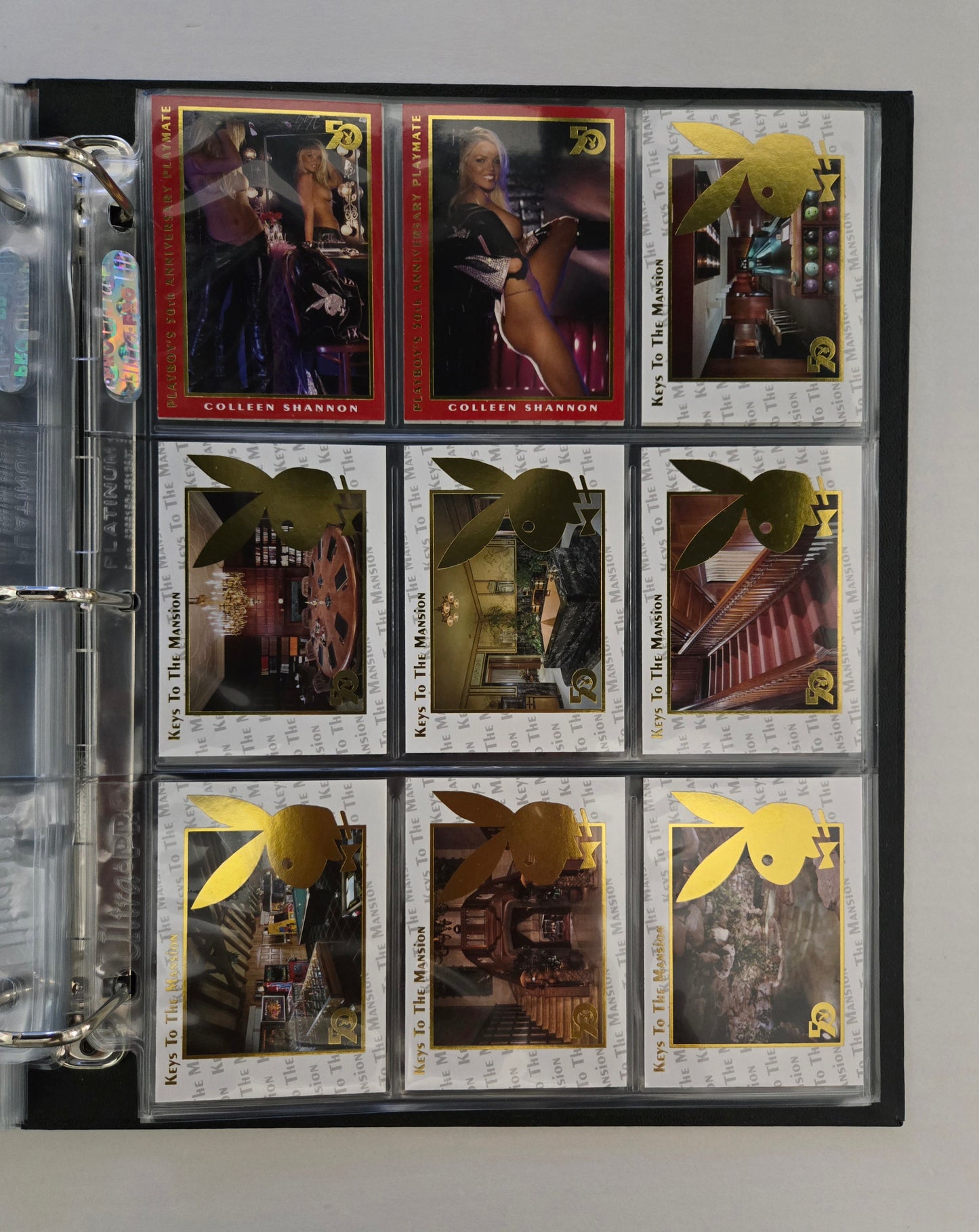 Playboy 50th Anniversary Factory Binder Set 2005 - Limited 114/125