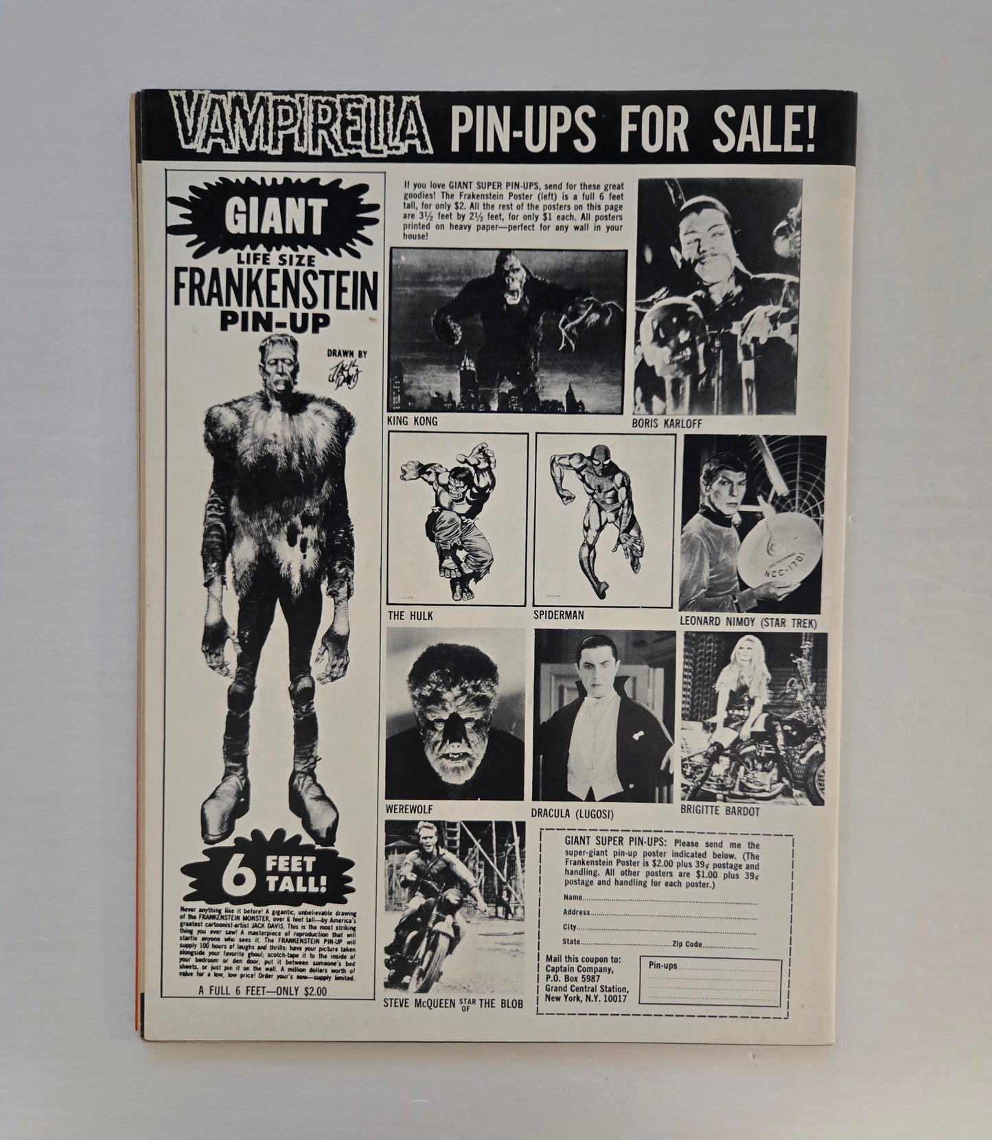 Vampirella # 5 (1970) Warren Magazine