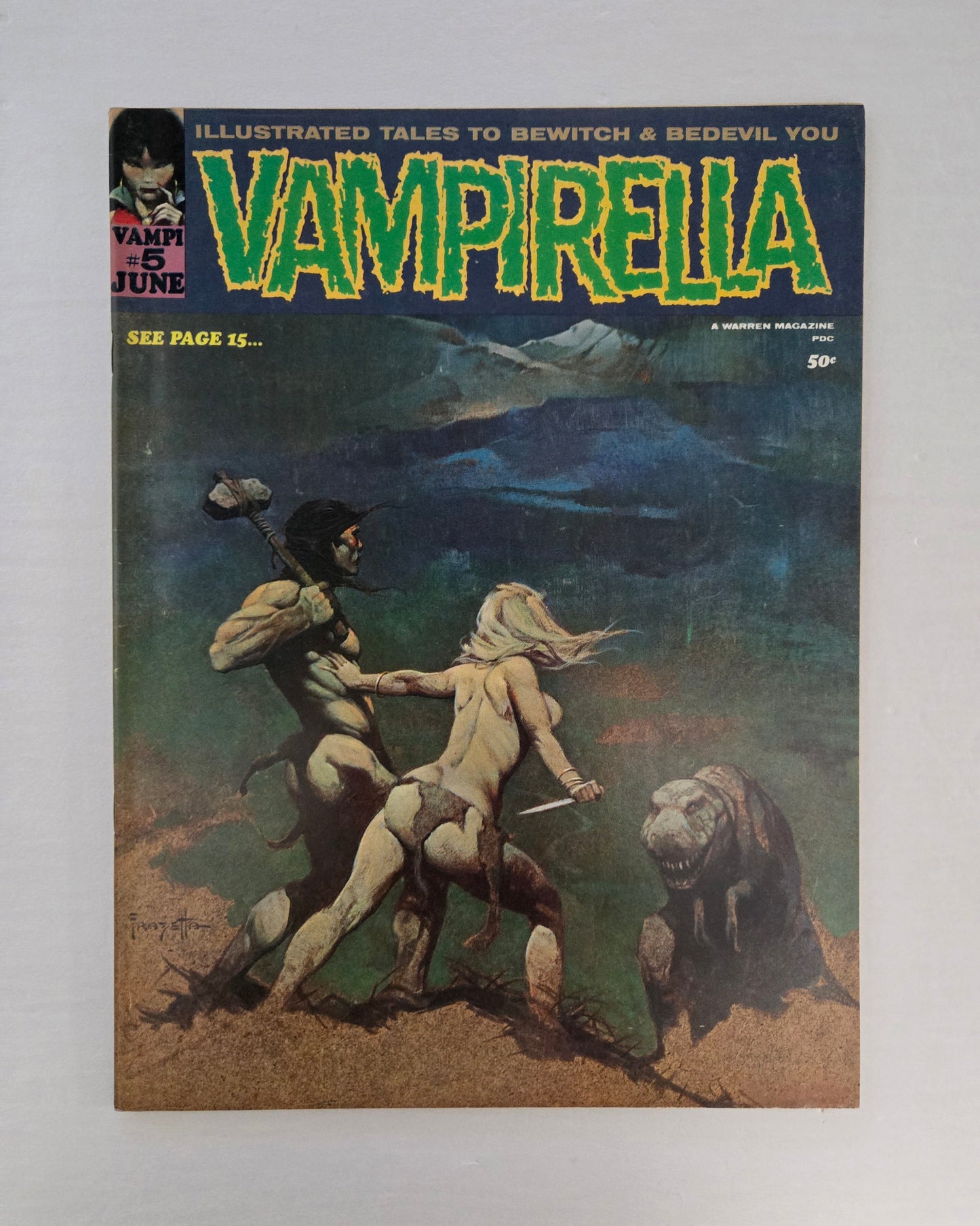 Vampirella # 5 (1970) Warren Magazine