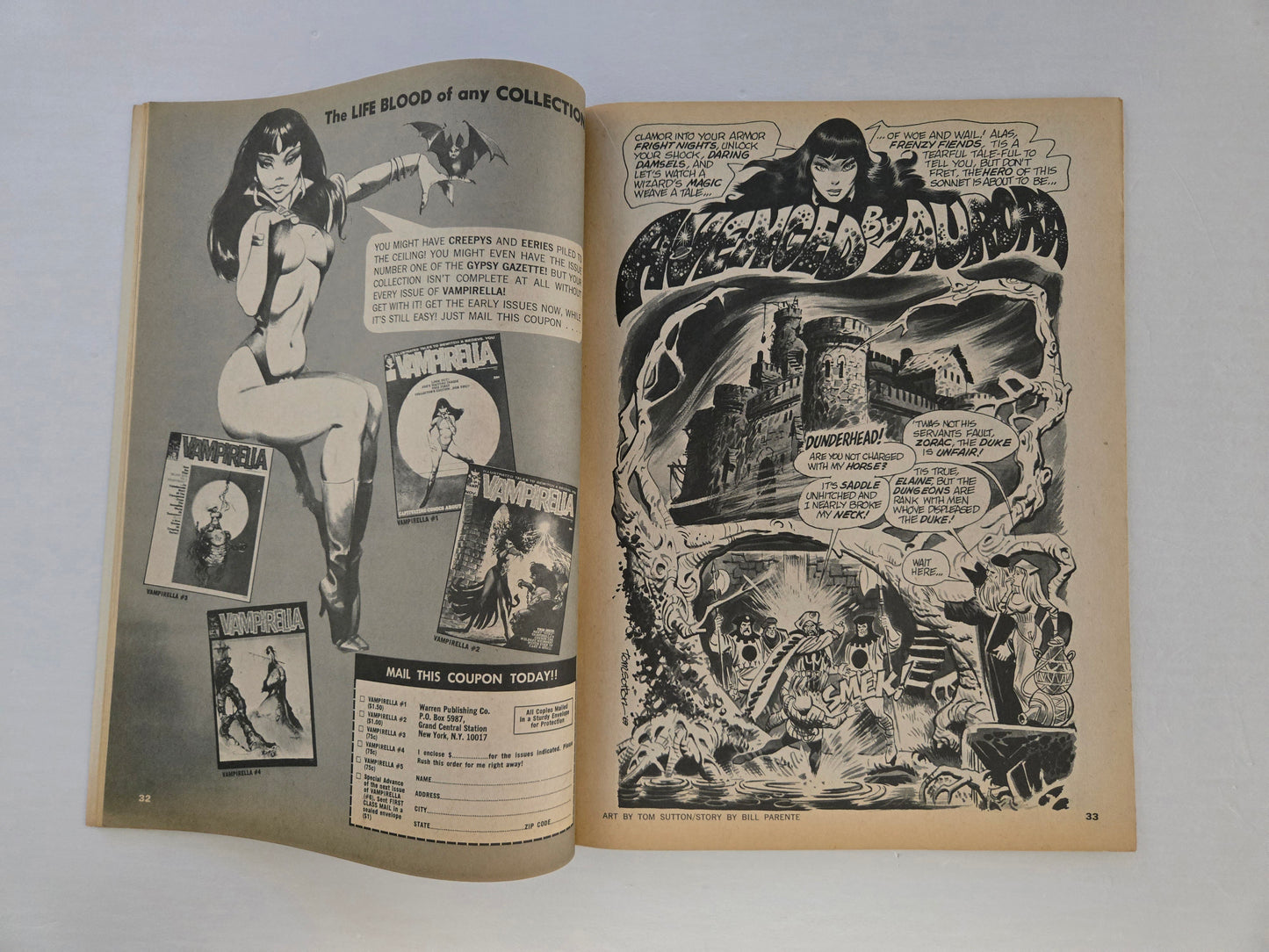 Vampirella # 5 (1970) Warren Magazine