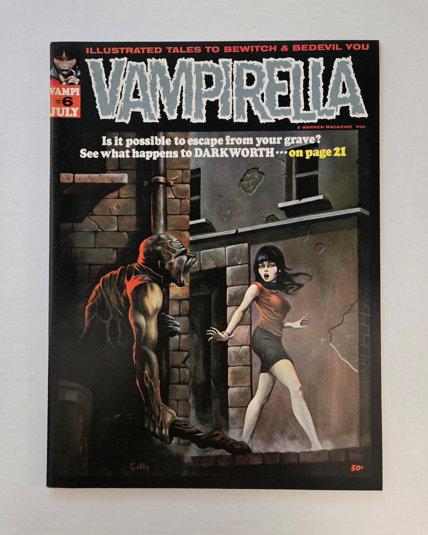 Vampirella # 6 (1970) Warren Magazine