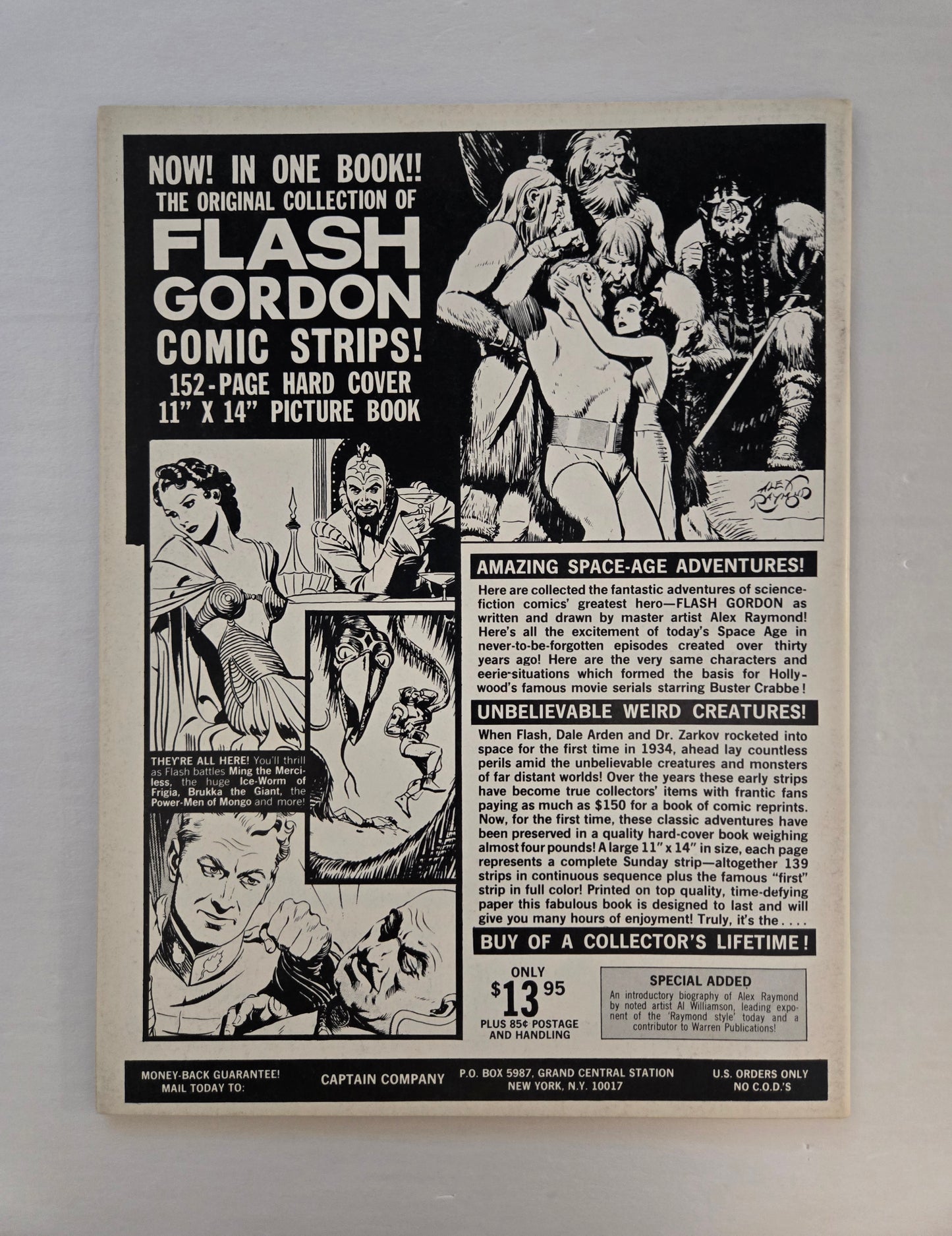 Vampirella # 7 Frank Frazetta Cover (1970) Magazine