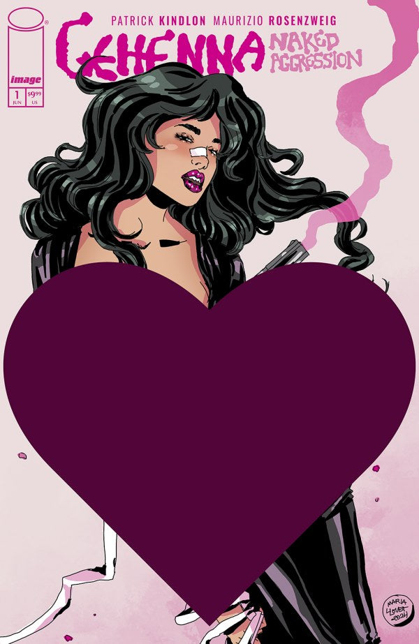 Gehenna Naked Aggression # 1 - Cover D - Maria Llovet Bagged Variant