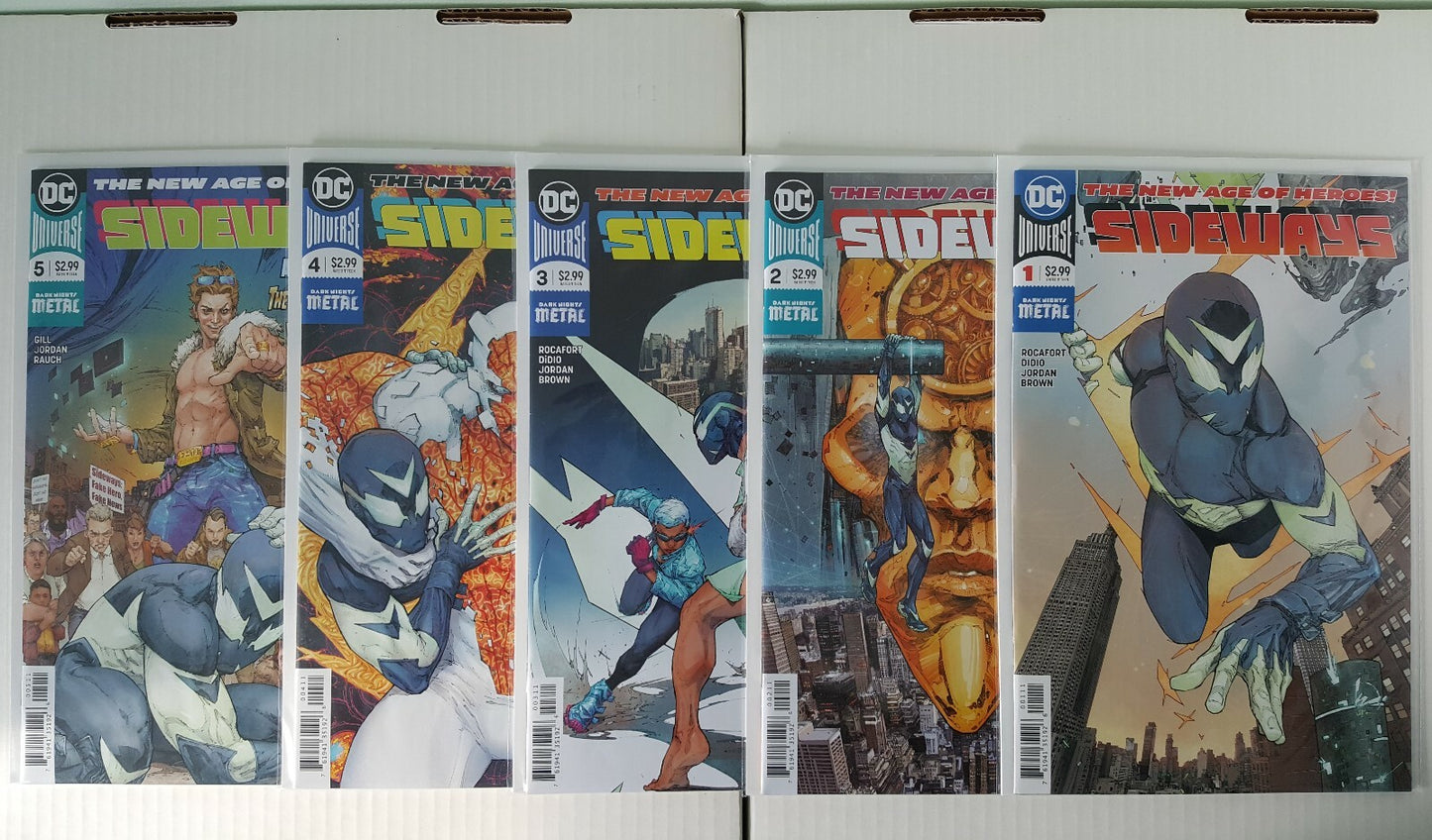 Sideways # 1, 2, 3,4, 5, 6, 7, 8, 9, 10 + Annual # 1 - Excellent Condition!