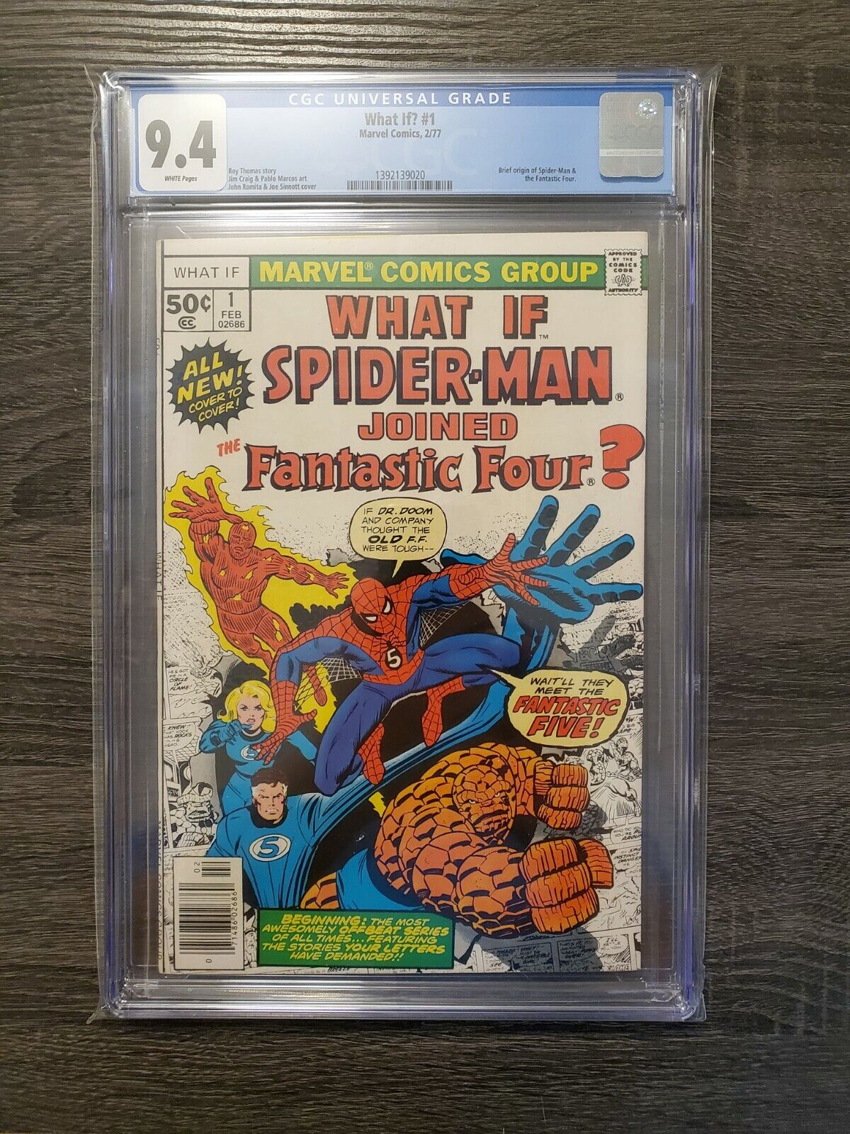 What If # 1 (1977) - CGC 9.4 White Pages - High Grade!